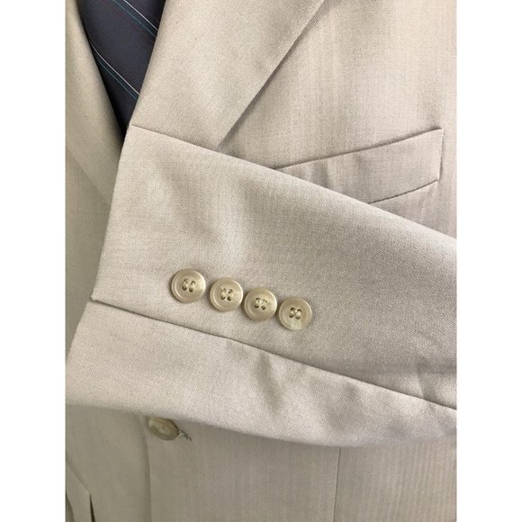 Ralph Lauren Mens Size 40 Regular Suit Jacket Wool - Picture 9 of 12